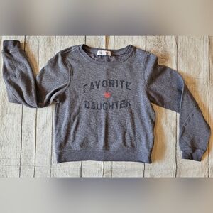 Erin & Sara x Suburban Riot Girl Size Small Favorite Daughter Crewneck Sweatshir